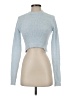 Meshki 100% Polyester Blue Turtleneck Sweater Size XS - photo 1
