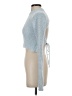 Meshki 100% Polyester Blue Turtleneck Sweater Size XS - photo 5
