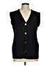 Marled Black Sweater Vest Size M - photo 1