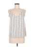 Socialite Ivory Sleeveless Blouse Size M - photo 1