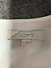 Ann Taylor LOFT 100% Polyester Ivory Sleeveless Top Size M - photo 7