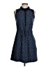 T by Talbots Tweed Blue Casual Dress Size S (petite) - photo 1