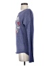Recycled Karma Floral Blue Pullover Sweater Size S - photo 5