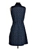 T by Talbots Tweed Blue Casual Dress Size S (petite) - photo 2