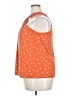 Lane Bryant Polka Dots Orange Sleeveless Blouse Size 18 - 20 Plus - photo 5