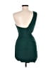Hello Molly 100% Polyester Solid Green Cocktail Dress Size 4 - photo 2