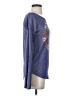 Recycled Karma Floral Blue Pullover Sweater Size S - photo 4