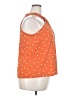 Lane Bryant Polka Dots Orange Sleeveless Blouse Size 18 - 20 Plus - photo 4