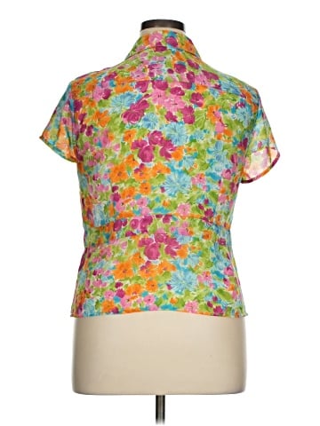 Emma James Short Sleeve Blouse (view 2)
