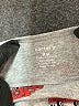 Carter's Print Gray Long Sleeve Onesie 6-9 MO / 9 MO - photo 3