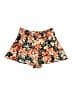 Kimchi Blue 100% Rayon Floral Orange Shorts Size 0 - photo 1