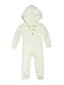 Hope & Henry Solid Ivory Long Sleeve Onesie Size 12-18 mo - photo 1
