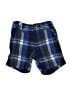 Old Navy 100% Cotton Plaid Blue Shorts Size 12-18 mo - photo 1