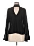 Cotton Candy LA Black Long Sleeve Blouse Size M - photo 1