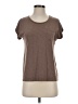 Max Studio Brown Short Sleeve T-Shirt Size S - photo 1