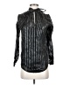 J.Crew Metallic Black Long Sleeve Blouse Size XXS - photo 1