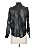 J.Crew Metallic Black Long Sleeve Blouse Size XXS - photo 2