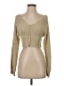Crescent Tan Cardigan Size S - photo 1