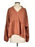 Unbranded Brown Long Sleeve Blouse Size S - photo 1