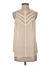 BCBGMAXAZRIA Ivory Sleeveless Blouse Size XS - photo 1