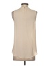 BCBGMAXAZRIA Ivory Sleeveless Blouse Size XS - photo 2