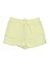 Athleta 100% Linen Solid Yellow Shorts Size XL - photo 1