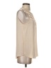BCBGMAXAZRIA Ivory Sleeveless Blouse Size XS - photo 4