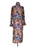 Assorted Brands Paisley Brown Tan Casual Dress Size XS - photo 1