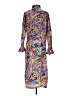 Assorted Brands Paisley Brown Tan Casual Dress Size XS - photo 2
