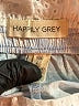 Happily Grey 100% Cotton Paisley Blue Shorts Size L - photo 3