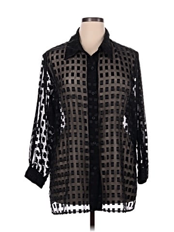 Notations 3/4 Sleeve Blouse (view 1)