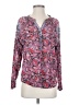 Xirena Paisley Pink Long Sleeve Blouse Size S - photo 1