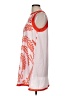 Shein 100% Polyester Graphic Orange Casual Dress Size 6 - photo 5