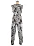 Style&Co Animal Print Silver Jumpsuit Size XL - photo 2