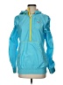 Puma 100% Polyester Color Block Blue Windbreaker Size S - photo 1