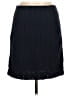 L.L.Bean 100% Cotton Chevron-herringbone Blue Casual Skirt Size 6 - photo 2