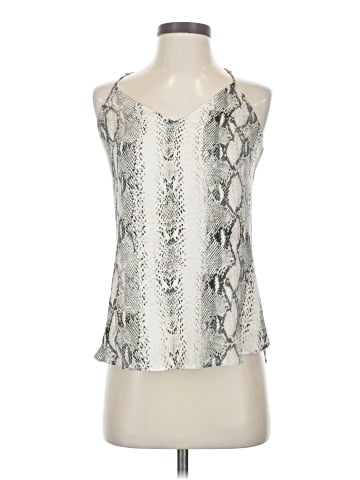Lavender Brown Sleeveless Blouse (view 1)