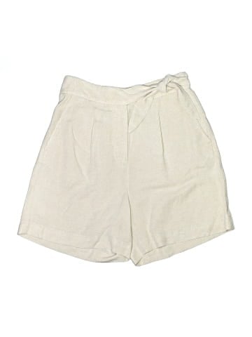 Madewell Linen-Blend Side-Tie Bermuda Shorts (view 1)