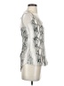 Lavender Brown 100% Rayon Silver Sleeveless Blouse Size XS - photo 4