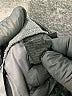 Unbranded Chevron-herringbone Gray Dress Pants Size 4 - photo 8