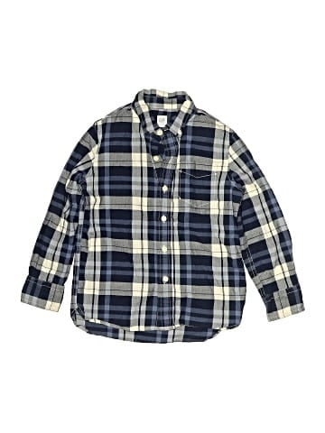 Gap Long Sleeve Button-Down Shirt (view 1)
