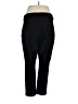 Liverpool Los Angeles Solid Black Active Pants Size 16W - photo 2