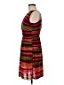 Unbranded Stripes Burgundy Pink Casual Dress Size M - photo 5