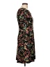 Connected Apparel Floral Black Casual Dress Size 10 - photo 4