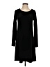 Gap Solid Black Casual Dress Size S - photo 1