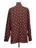 Silx Polka Dots Red Long Sleeve Blouse Size L - photo 2