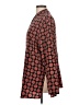 Silx Polka Dots Red Long Sleeve Blouse Size L - photo 5