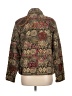 Coldwater Creek 100% Cotton Paisley Brown Jacket Size L - photo 2
