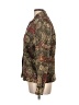 Coldwater Creek 100% Cotton Paisley Brown Jacket Size L - photo 5