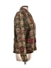 Coldwater Creek 100% Cotton Paisley Brown Jacket Size L - photo 4